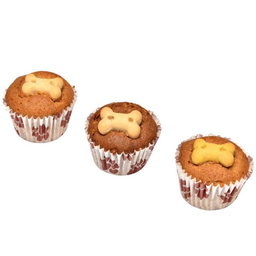 The Barking Bakery Trio of Mini Woofins Dog Treat Muffins