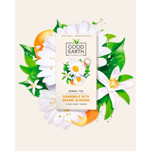 Good Earth Teabags Camomile with Orange Blossom