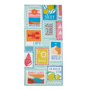 Catherine Lansfield Octopus Cotton Beach Towel