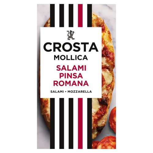 Crosta Mollica Pinsa Salami & Mozzarella