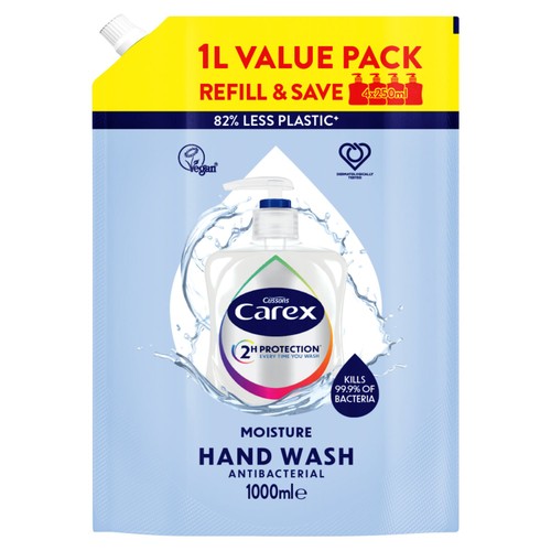 Carex Moisture Antibacterial Handwash Refill