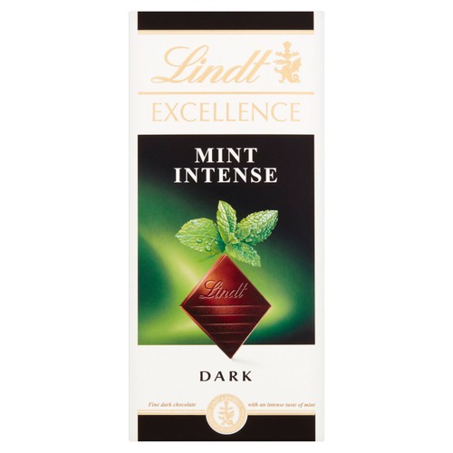 Lindt Excellence Dark Mint Chocolate Bar