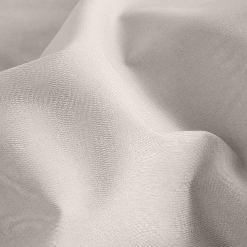 M&S Cotton Fitted Sheet, Linen, Double