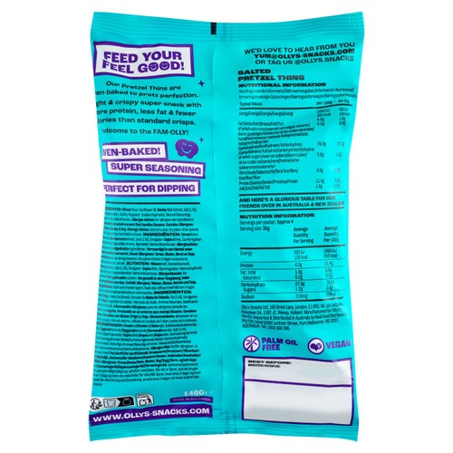 Olly's Pretzel Thins - Original Salted