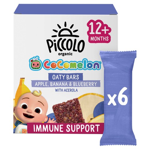 Piccolo Organic Apple banana blueberry oaty bar Ocado