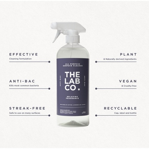 The Lab Co. Relaxing All Purpose Cleaner Antibacterial 