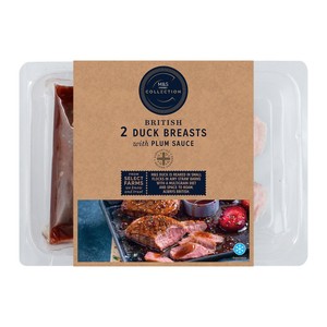 M&S 2 British Duck Breasts with Plum Sauce