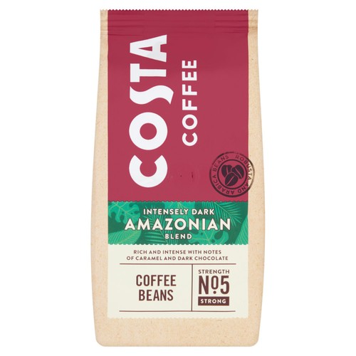 Costa Coffee Whole Beans Intensely Dark Amazonian Blend