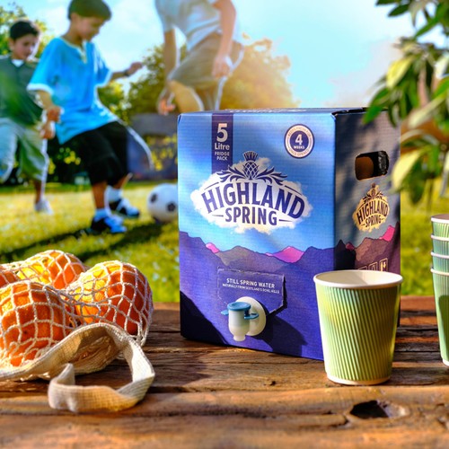Highland Spring Still Water Hydration Box