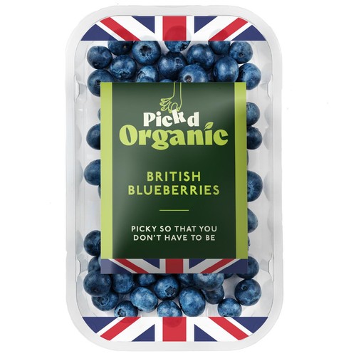 Pickd Organic UK Blueberries