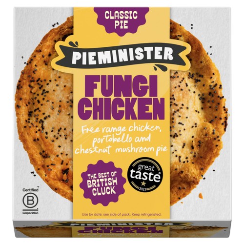 Pieminister Fungi Pie with Chicken, Portobello & Chestnut Mushroom