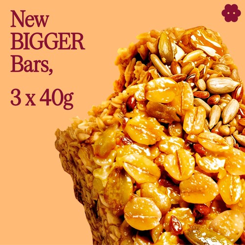 Graze Honey Oat Boost Flapjack Snack