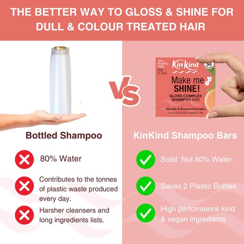 KinKind Make me SHINE! Gloss Complex Shampoo Bar