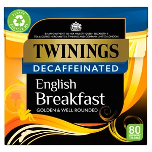 Twinings Decaffeinated English Breakfast Tea