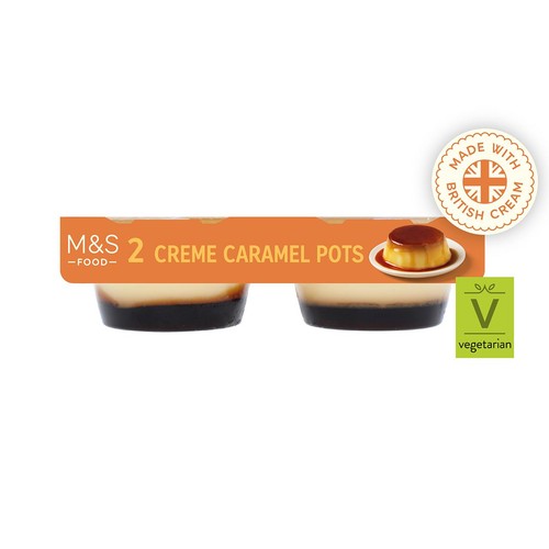 M&S Creme Caramel Desserts
