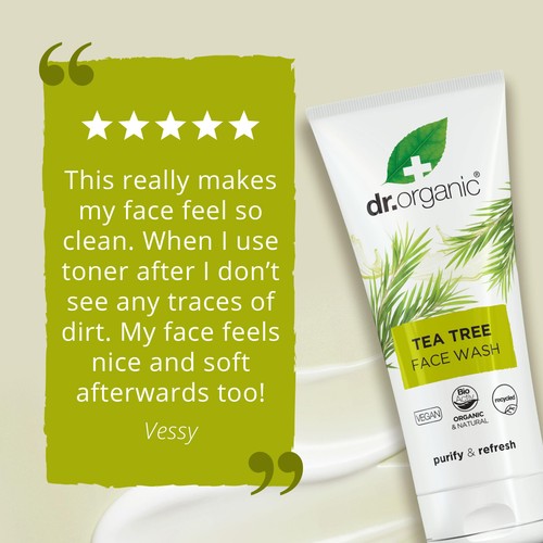 Dr Organic Tea Tree Face Wash