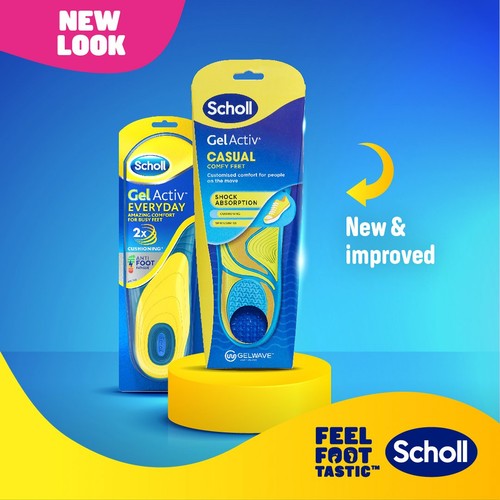 Scholl Gel Activ Casual Insoles Small
