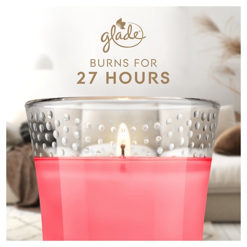 Glade Small Scented Candle, Bubbly Berry Splash
