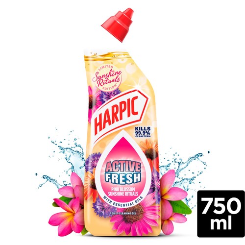 Harpic Active Fresh Sunshine Rituals Limited Edition Toilet Cleaner Gel