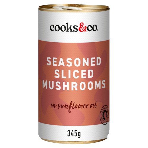 Cooks&Co Seasoned Sliced Mushrooms