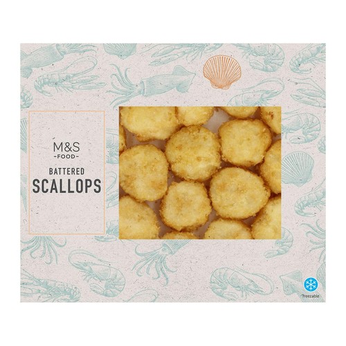 M&S Battered Scallops