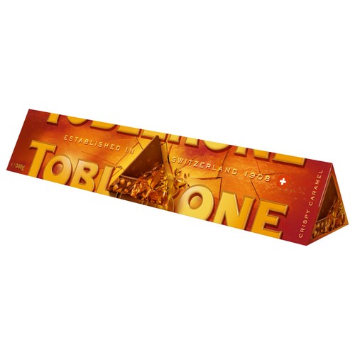 Toblerone Crispy Caramel Chocolate Gift Bar