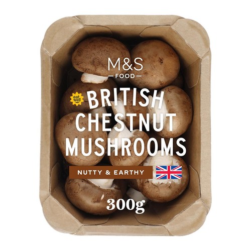 M&S Chestnut Vitamin D & B6 Mushrooms