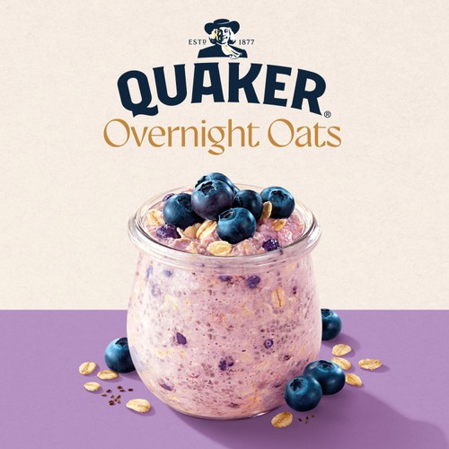 Quaker Blueberry Overnight Oats