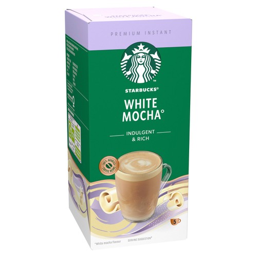 Starbucks Frothy Mixes - White Mocha 5 sachets