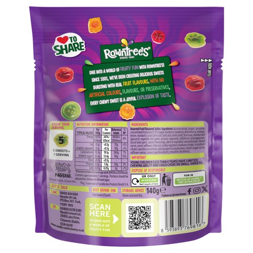 Rowntree's Randoms Juicers Pouch