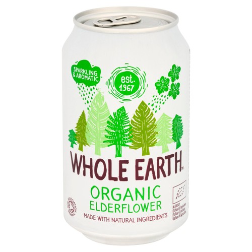 Whole Earth Organic Sparkling Elderflower