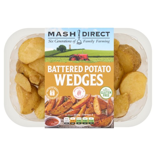 Mash Direct Battered Potato Wedges