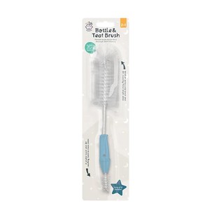 123 Baby Bottle and Teat Brush Pink