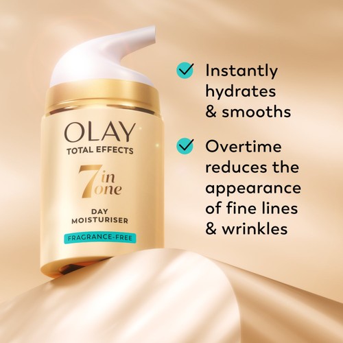 Olay Total Effects Anti-Ageing 7-in-1 Fragrance Free Moisturiser