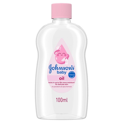 Johnson's Baby Oil for Delicate Skin