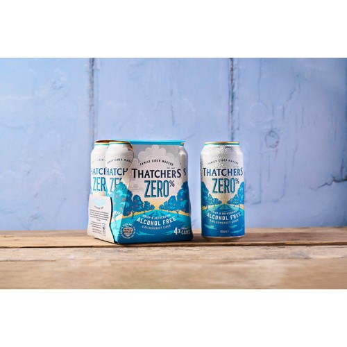 Thatchers Zero 4 x 440ml