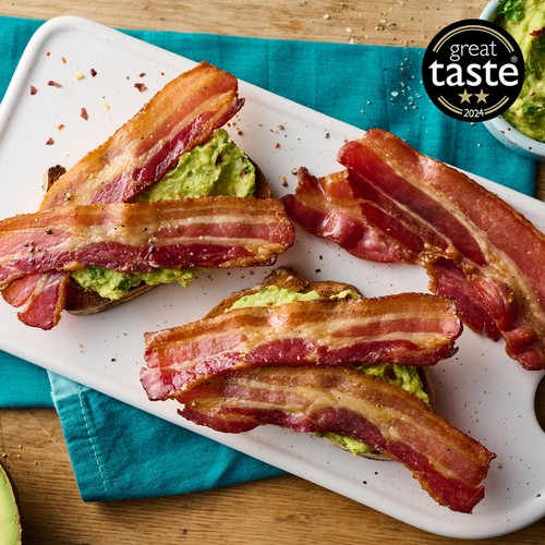DukesHill British Unsmoked Dry Cured Streaky Bacon