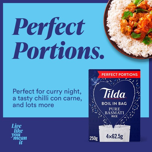 Tilda Boil in the Bag Pure Basmati Rice