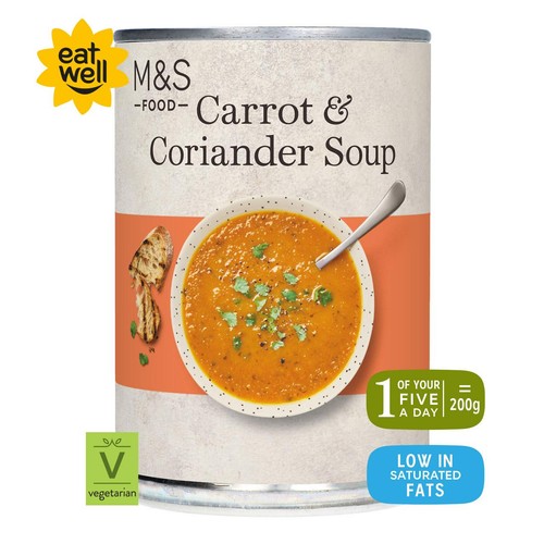 M&S Carrot & Coriander Soup