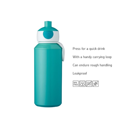 Mepal Drinking Bottle Pop-up Campus 400ml - Stitch