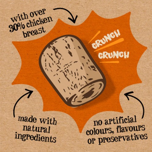 Good Boy Crunchies Chicken Reward Dog Treats