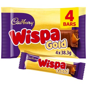 Cadbury Wispa Gold Chocolate Bar Multipack