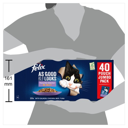 Felix As Good As it Looks Favourites Selection Wet Cat Food