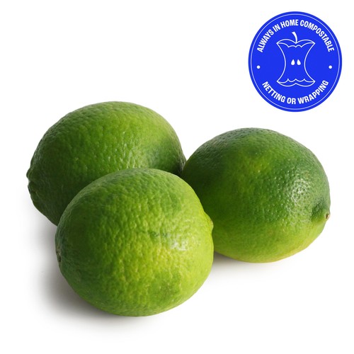 Wholegood Organic Unwaxed Limes