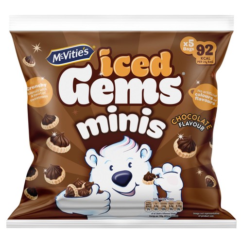 McVitie's Iced Gems Chocolate Biscuits Multipack