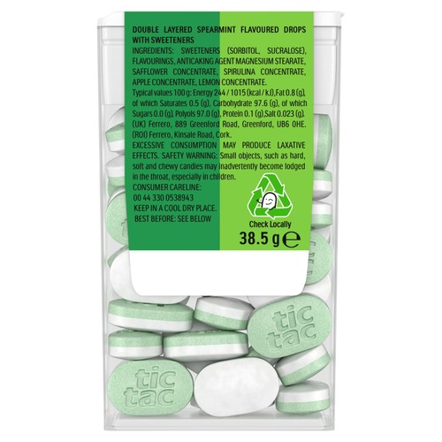 Tic Tac Two Spearmint