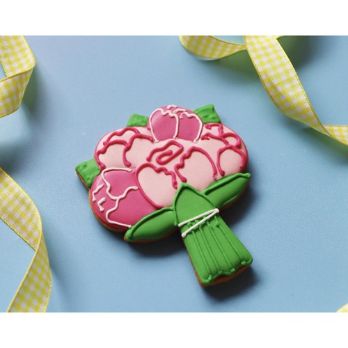 Biscuiteers Hand-iced Bouquet Biscuit