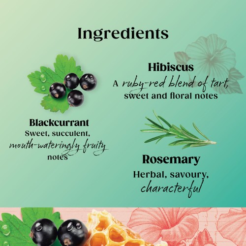 Twinings Superblends Heartea with Blackcurrant, Rosemary and Honey