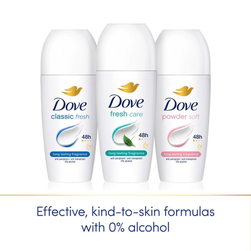 Dove Women Antiperspirant Deodorant Roll on Fresh