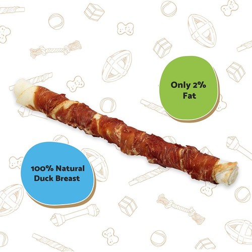 Good Boy Mega Chewy Twist With Duck Dog Treat
